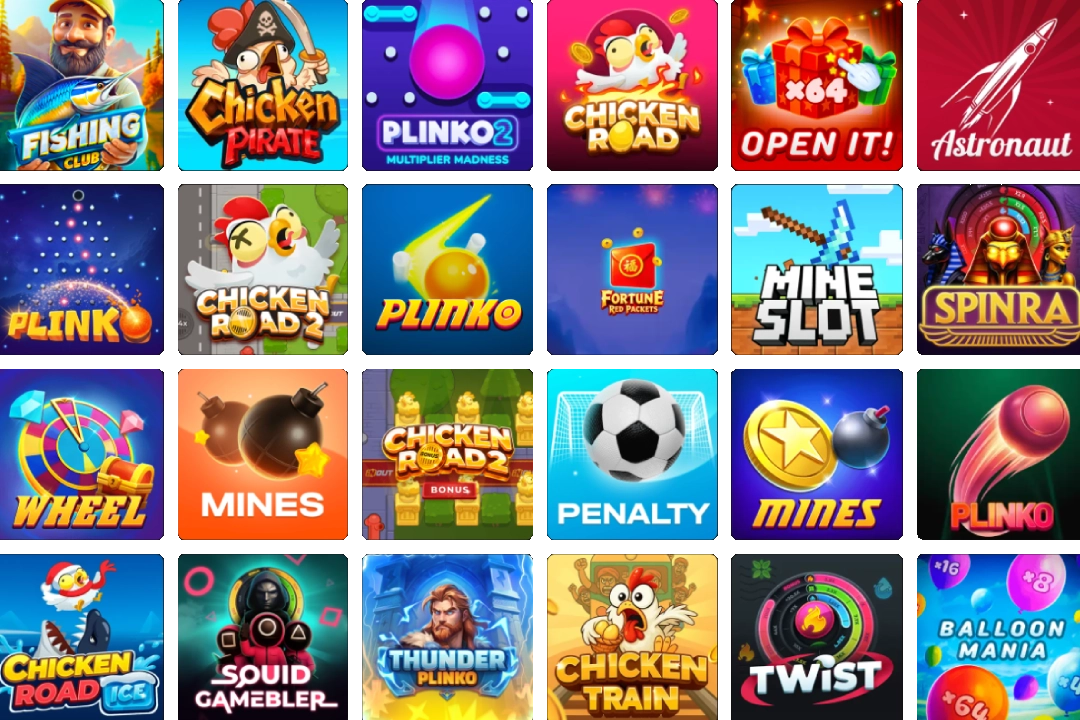 Bruno casino crash games